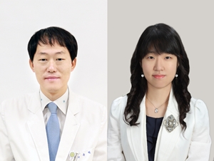 ▲(왼쪽부터) 윤혁, 박지혜 교수