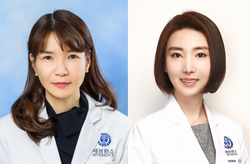 ▲(왼쪽부터) 이지원, 송유현 교수 (사진 제공: 강남세브란스병원)