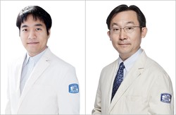 ▲(왼쪽부터) 안스데반, 양승호 교수 (사진 제공: 서울성모병원)