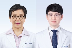 ▲(왼쪽부터) 김나영, 최용훈 교수 (제공: 분당서울대병원)
