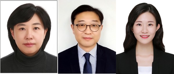 ▲(왼쪽부터) 김윤희, 허균, 최선일 교수 (사진 제공=국립암센터)